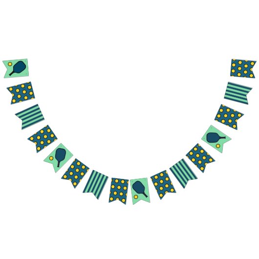 Pickleball Party Vlaggetjes (Alle)