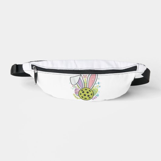 Pickleball Pasen T-Shirt Heuptasje (Voorkant)
