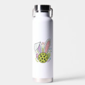 Pickleball Pasen T-Shirt Waterfles (Voorkant)