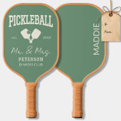 Pickleball Pasgetrouwd Huwelijkscadeau Aangepaste Pickleball Paddle
