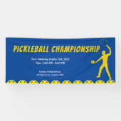 Pickleball Passion Event Display Banner (Horizontaal)