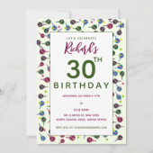 Pickleball Patroon Stijl Kleurrijke Pickleball Geb Kaart (Voorkant)