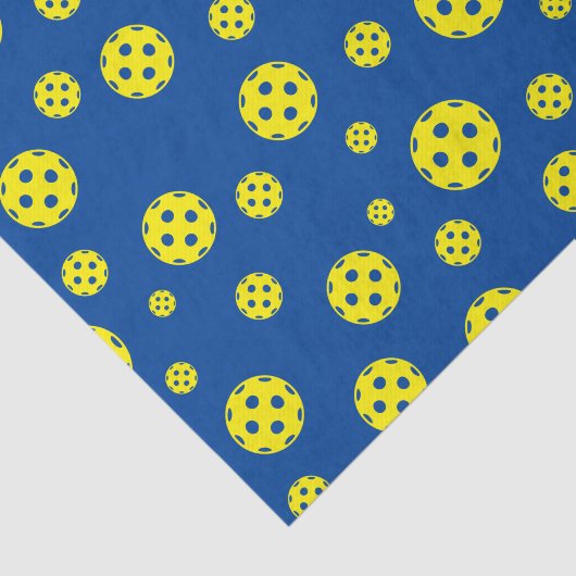 Pickleball-patroonpapiervulling voor cadeaus tissuepapier (Detail)