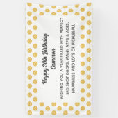 Pickleball Pattern Party of Toernooi Aangepast Spandoek (Verticaal)