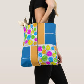 Pickleball Pattern Tanktop Tote Bag (Dichtbij)