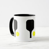 Pickleball peddel & bal mok (Voorkant links)