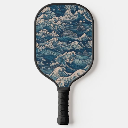 Pickleball-peddel met golfontwerp pickleball paddle (Achterkant)