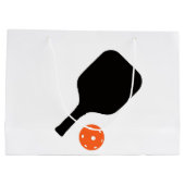 Pickleball peddel & sinaasappel pickleball groot cadeauzakje (Achterkant)