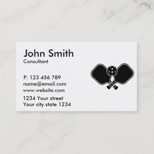 Pickleball-peddel Visitekaartje