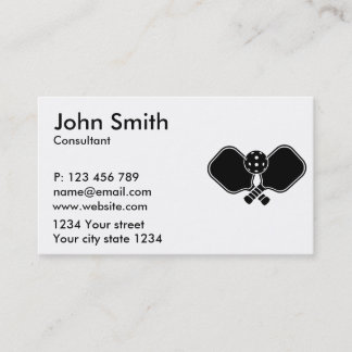 Pickleball-peddel Visitekaartje