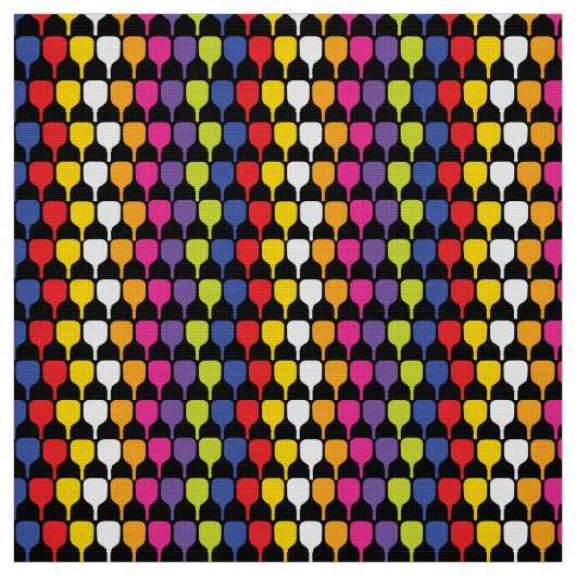 Pickleball-peddels, aangepaste achtergrond stof (Swatch)