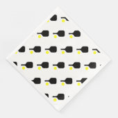 Pickleball peddels & ballen servet (Hoek)