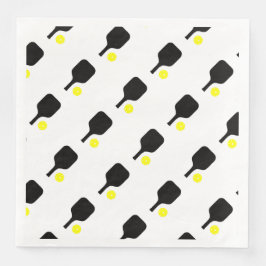 Pickleball peddels & ballen servet