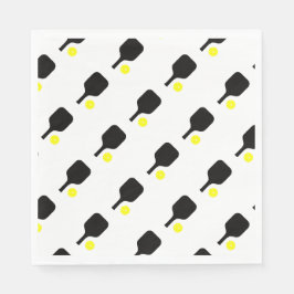 Pickleball peddels & ballen servet