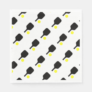 Pickleball peddels & ballen servet