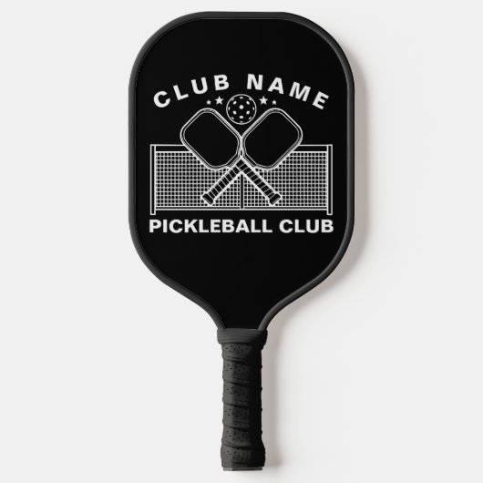 Pickleball Personalized Club Name Paddle (Voorkant)