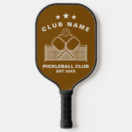Pickleball Personalized Club Name  Paddle