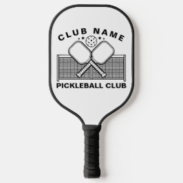Pickleball Personalized Club Name  Paddle