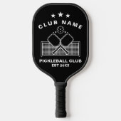 Pickleball Personalized Club Name  Paddle (Voorkant)