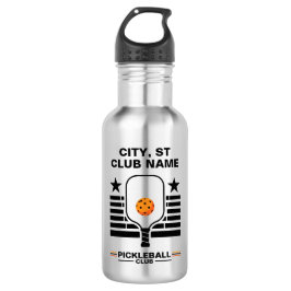 Pickleball Personalized Name Pickleball Club Waterfles