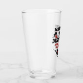 Pickleball Personalized Name The Disruptor Beer Glas (Rechts)