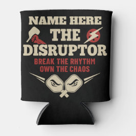 Pickleball Personalized Name The Disruptor Blikjeskoeler