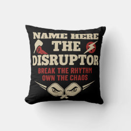 Pickleball Personalized Name The Disruptor Towel Kussen