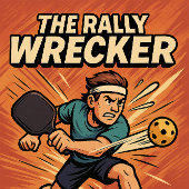 Pickleball Personalized Name THE RALLY WRECKER Magneet