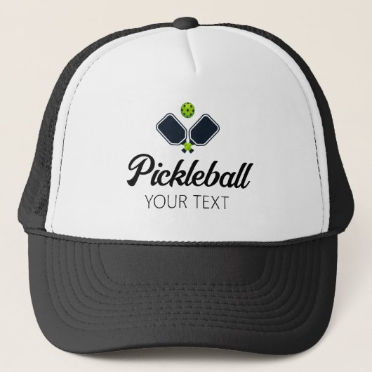 Pickleball Persoonlijk Trucker Pet (Voorkant)