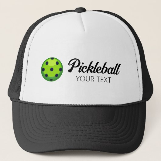 Pickleball Persoonlijk Trucker Pet (Voorkant)