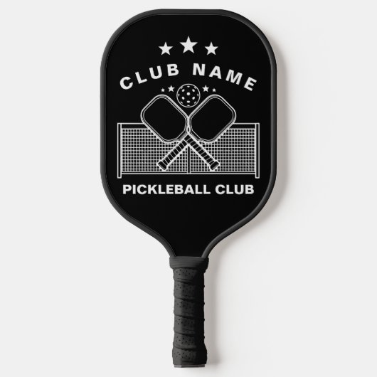 Pickleball Persoonlijke Clubnaam Paddle (Voorkant)