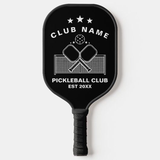 Pickleball Persoonlijke Clubnaam Paddle (Voorkant)