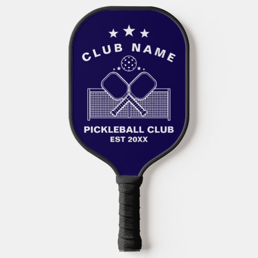 Pickleball Persoonlijke Clubnaam Paddle (Voorkant)