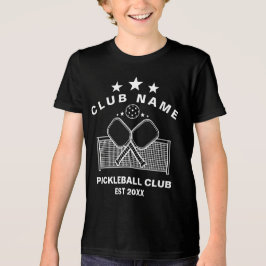Pickleball Persoonlijke Clubnaam Tri-Blend Shirt