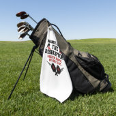 Pickleball Persoonlijke Naam De Disruptor Handdoek (Groen)