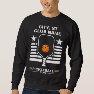 Pickleball Persoonlijke Naam Pickleball Club Trui