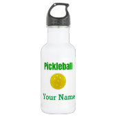 Pickleball Persoonlijke waterfles (Voorkant)