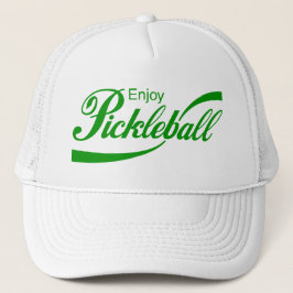 Pickleball-Pet voor vrouwen: "Geniet van Picklebal Trucker Pet