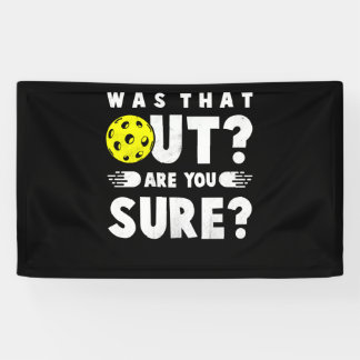 Pickleball Phrase Gezegde: Spandoek
