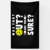 Pickleball Phrase Gezegde: Spandoek (Verticaal)