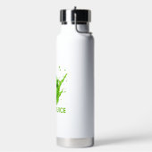 Pickleball "Pickle Juice" Geïsoleerde Tumbler Waterfles (Links)