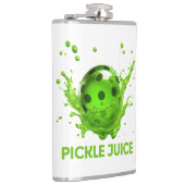 Pickleball "Pickle Juice" glas Heupfles (Rechts)
