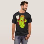 Pickleball Pickle Paddle Funny Humor Sports T-shirt (Voorkant volledig)