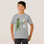 Pickleball Pickle Play Ball TShirt voor jongens (Voorkant volledig)