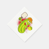 Pickleball Pickle Player Servet (Hoek)