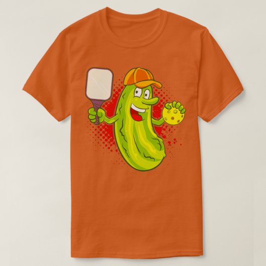 Pickleball Pickle Player T-shirt (Design voorkant)