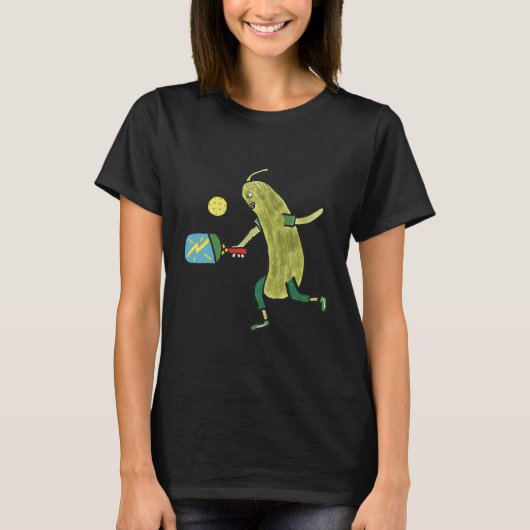 Pickleball Pickle T-shirt (Voorkant)