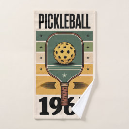 Pickleball Pickleball 1965 Paddle Graphic Handdoek