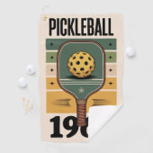 Pickleball Pickleball 1965  Paddle Sports Golfhanddoek (Insitu)