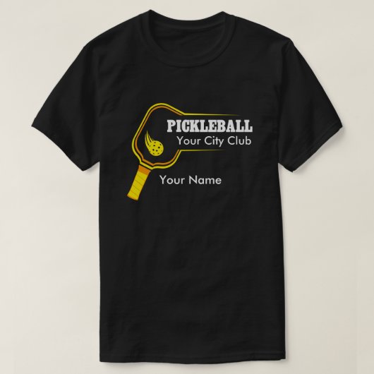 Pickleball  Pickleball Club T-shirt (Design voorkant)